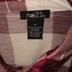 Rue21 Sweaters - Red flannel Rue21 Sweaters - Red flannel